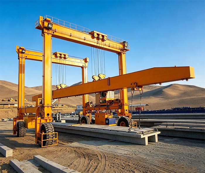 Rubber Tyre Gantry Crane