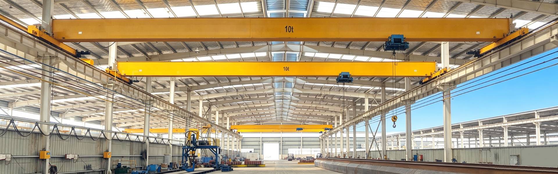10T Single Girder Overhead Crane