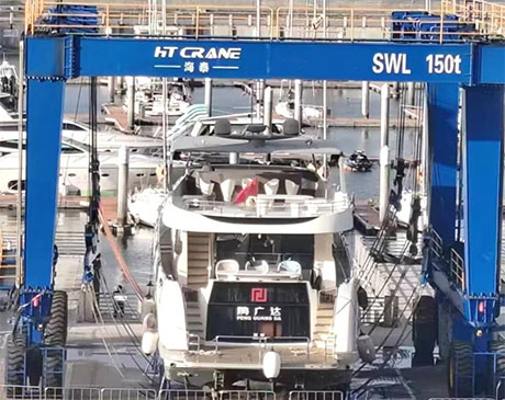 150 Ton Mobile Boat Hoist