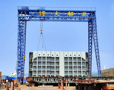 200T Shipbuilding Gantry Crane