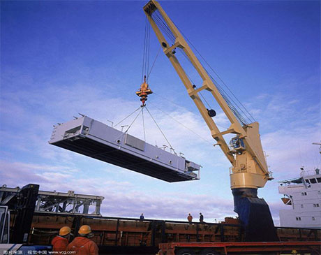 20 Ton Deck Crane