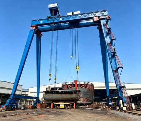 300T Shipbuilding Gantry Crane