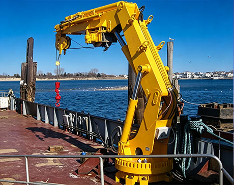 3 Ton Marine Knuckle Boom Crane