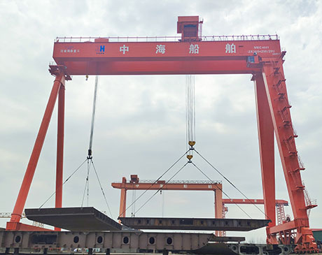 400T Shipbuilding Gantry Crane
