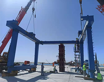 50T Boat Hoist Crane