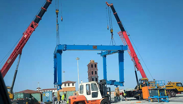 50T Boat Hoist Crane
