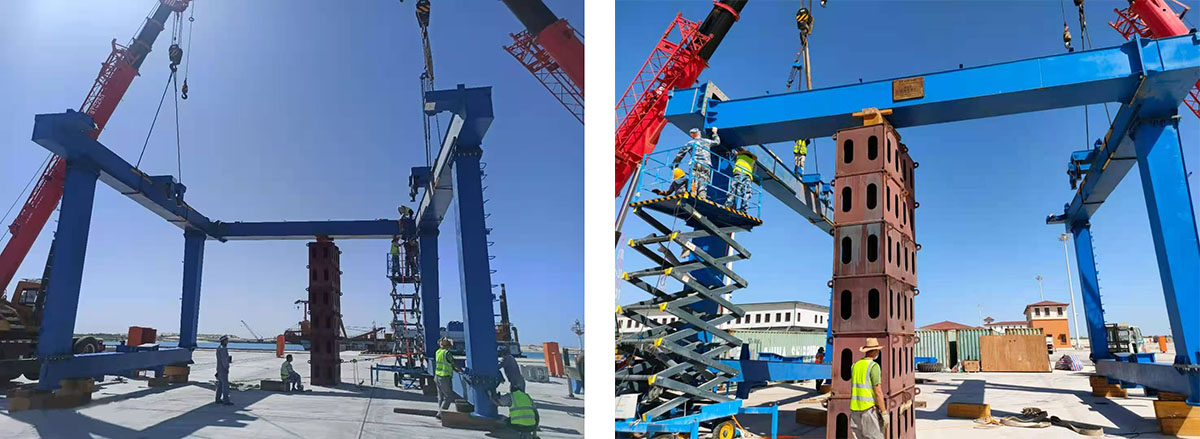 50T Boat Hoist Crane