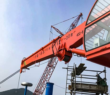 5T Marine Telescopic Crane