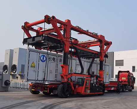 60T Container Straddle Carrier