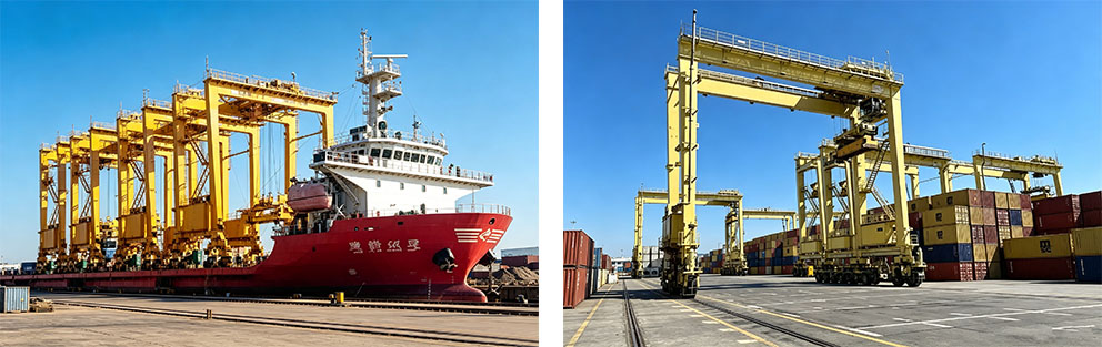 Rubber-Tyred Container Gantry Crane