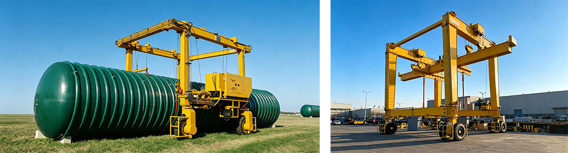 Rubber Tire Gantry Crane