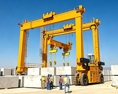 rubber tyre gantry crane