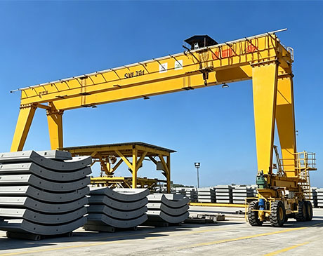 rubber tyre gantry crane